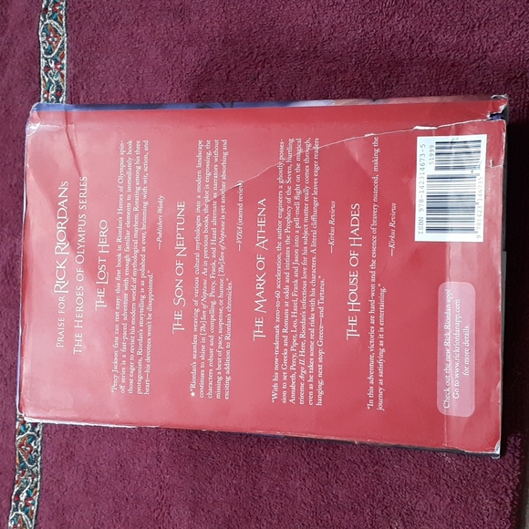 The Heroes of Olympus, Book 5: The Blood of Olympus, Hardcover, Preowned - Picture 4 of 8